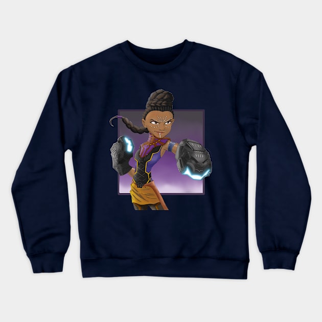 Shuri Crewneck Sweatshirt by CG Fan Art